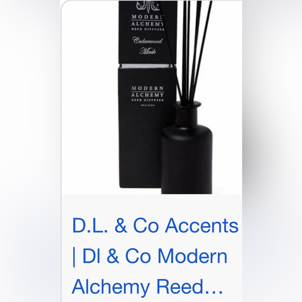 Modern Alchemy Reed Diffuser Cedarwood  Musk